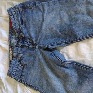Express Jeans Low Rise Boot Cut size 4 short
